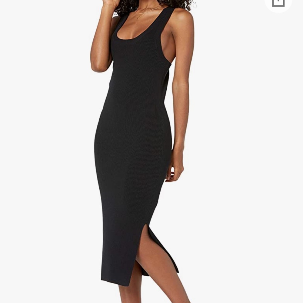 Midi Sweater Black Tank Dress - NWT - The Drop
